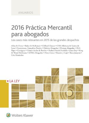 Imagen de 2016 Práctica Mercantil para abogados