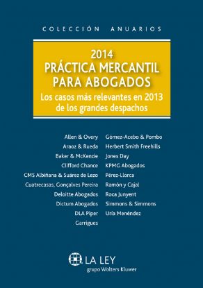 Imagen de 2014 Práctica Mercantil para abogados 