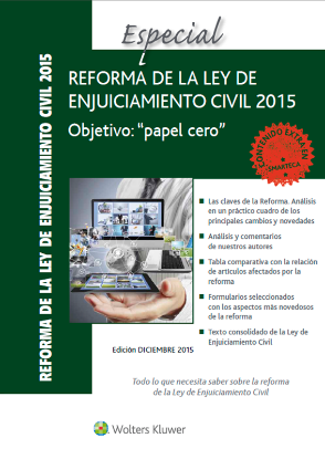 Imagen de Especial Reforma de la Ley de Enjuiciamiento Civil 2015