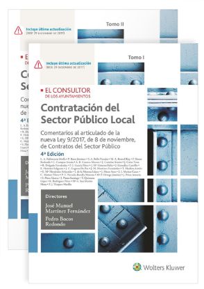 Imagen de Contratación del Sector Público Local. 4ª Edición (2 tomos)