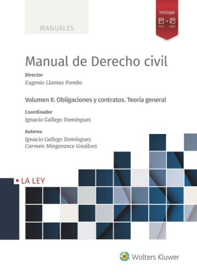 Imagen de Manual de Derecho civil. Vol II. Obligaciones y contratos. Teoría general