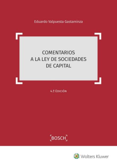 Imagen de Comentarios a la Ley de Sociedades de Capital (4.ª edición)