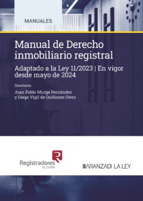 Imagen de Manual de derecho inmobiliario registral