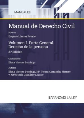 Imagen de Manual de Derecho civil I (2.ª Edición). Parte General de Derecho civil. Derecho de la persona