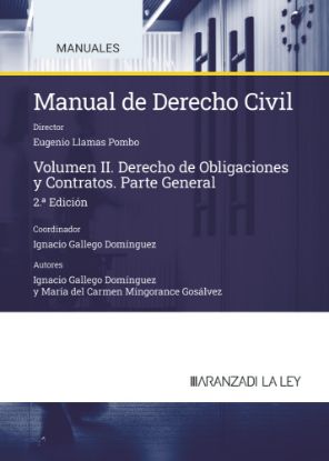 Imagen de Manual de Derecho civil II (2.ª Edición). Obligaciones y contratos. Teoría general