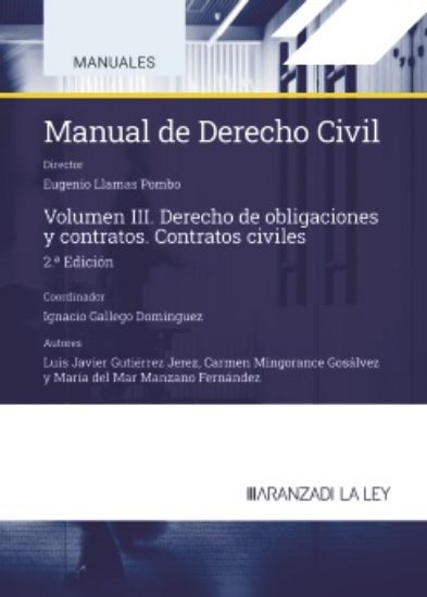 Imagen de Manual de Derecho civil III. Obligaciones y contratos. Contratos civiles