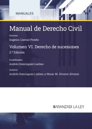 Imagen de Manual de Derecho civil VI (2.ª Edición). Derecho de sucesiones
