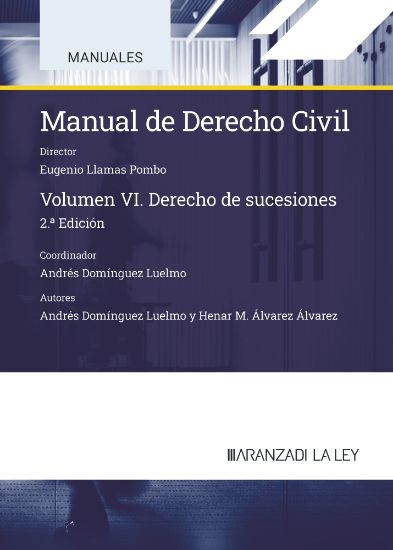 Imagen de Manual de Derecho civil VI. Derecho de sucesiones