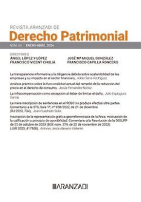 Imagen de Revista de Derecho Patrimonial