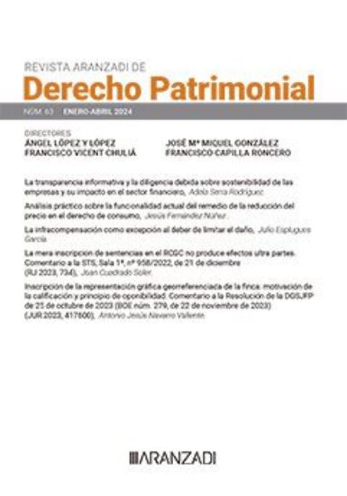 Imagen de Revista de Derecho Patrimonial