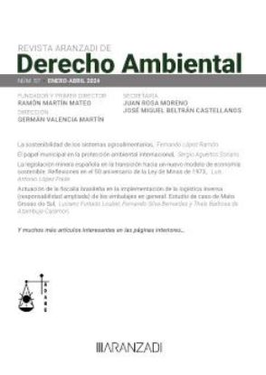 Imagen de Revista Aranzadi de Derecho Ambiental