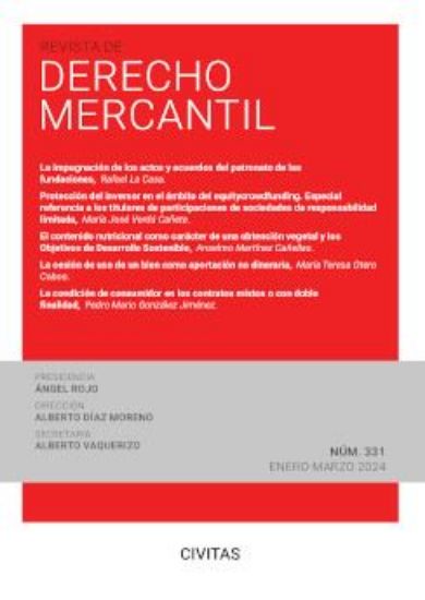 Imagen de Revista de Derecho Mercantil