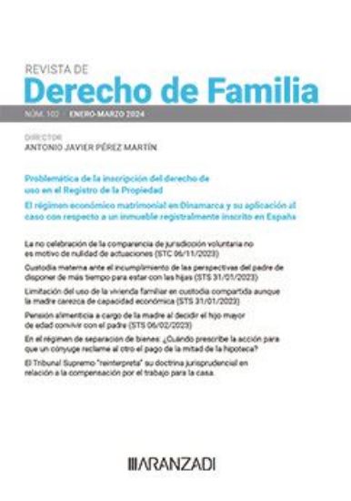 Imagen de Revista de Derecho de Familia