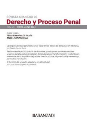 Imagen de Revista de Derecho y Proceso Penal