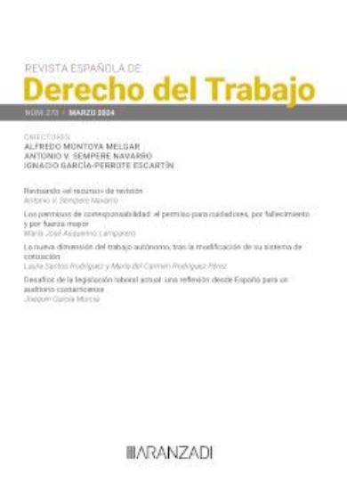 Imagen de Revista Española de Derecho del Trabajo