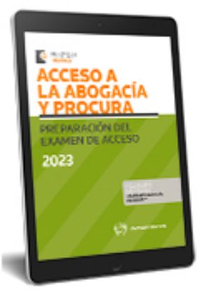 Imagen de Acceso a la abogacía y procura. Preparación del exámen de acceso 2023