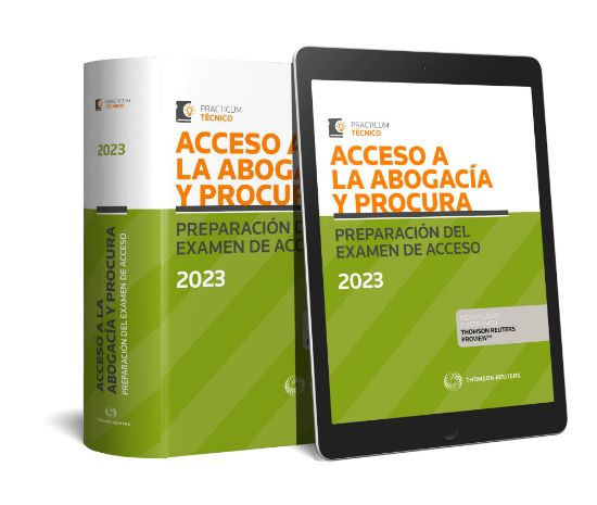 Imagen de Acceso a la abogacía y procura.Preparación del exámen de acceso 2023(D úo)