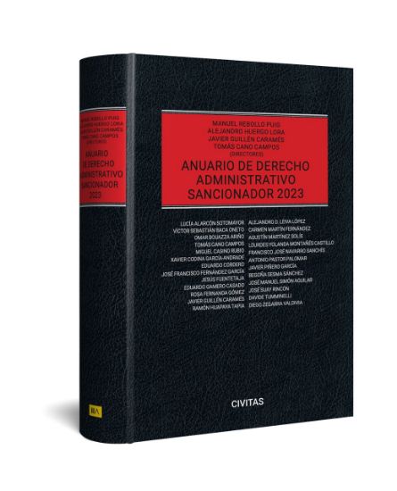 Imagen de Anuario de Derecho Administrativo sancionador 2023 1ª Ed.