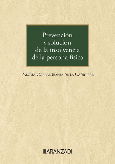 Imagen de Prevención y solución de la insolvencia de la persona física