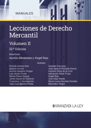 Imagen de Lecciones de Derecho Mercantil Volumen II. 22ª Edición