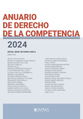 Imagen de Anuario de Derecho de la Competencia 2024