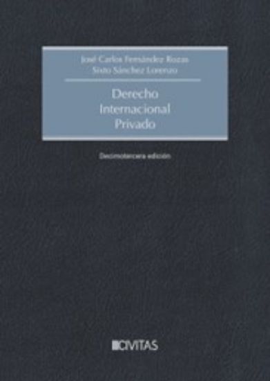 Imagen de Derecho Internacional Privado. 13ª Ed