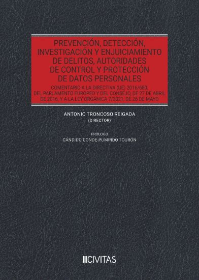 Imagen de Prevención, detección, investigación y enjuiciamiento de delitos, autoridades de control y protección de datos personales