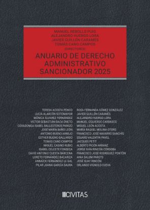 Imagen de Anuario de Derecho Administrativo Sancionador 2025