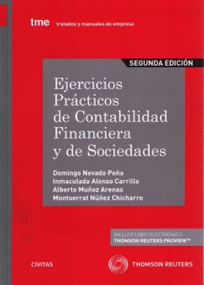 Imagen de Ejercicios prácticos de contabilidad financiera y de sociedades