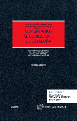Imagen de Comentarios al Código Civil de Cataluña. TOMO I Y II