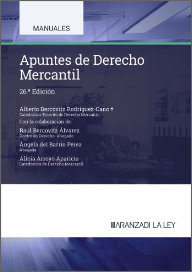 Imagen de Apuntes de Derecho Mercantil (26.ª Edición)