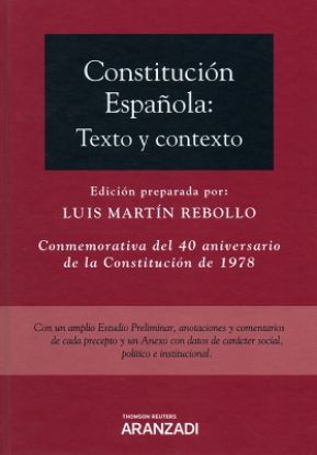 Imagen de Constitución Española (texto y contexto)