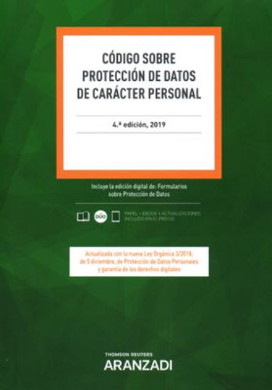Imagen de Código sobre protección de datos de carácter personal