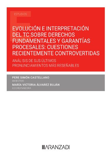 Imagen de Evolución e interpretación del TC sobre derechos fundamentales y garantías procesales: cuestiones recientemente controvertidas