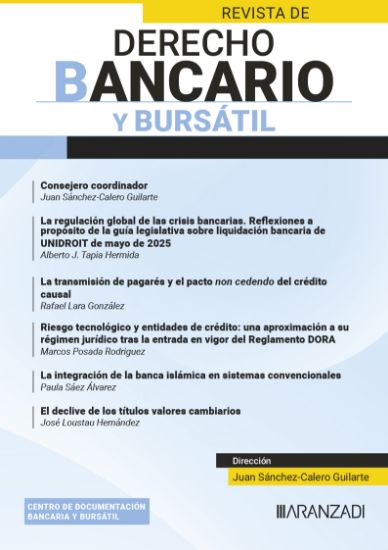 Imagen de Revista de Derecho Bancario y Bursátil