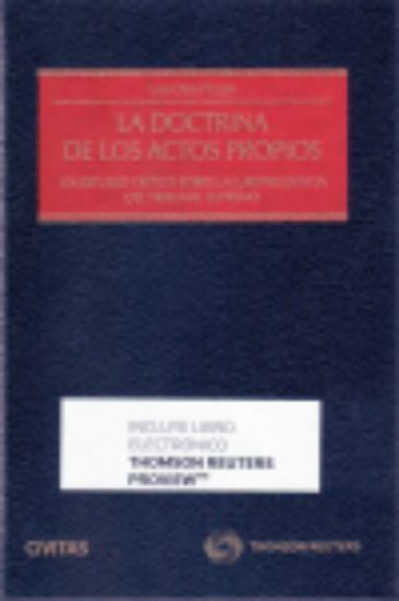 Imagen de La doctrina de los actos propios