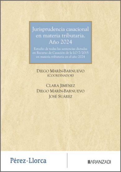 Imagen de Jurisprudencia casacional en materia tributaria. Año 2024