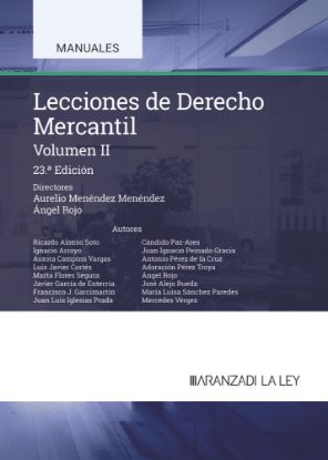 Imagen de Lecciones de Derecho Mercantil (Volumen II) (23.ª Edición)