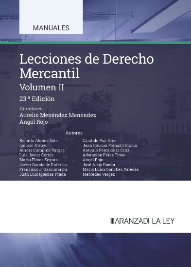 Imagen de Lecciones de Derecho Mercantil (Volumen II) (23.ª Edición)