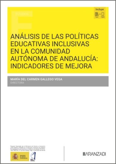 Imagen de Análisis de las políticas educativas inclusivas en la Comunidad Autónoma de Andalucía: Indicadores de mejora