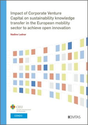 Imagen de Impact of Corporate Venture Capital on sustainability knowledge transfer in the European mobility sector to achieve open innovation