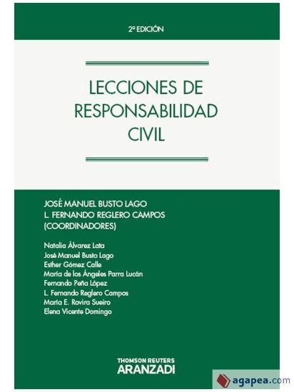 Imagen de Lecciones de Responsabilidad Civil