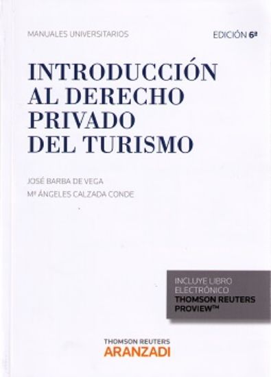 Imagen de Introducción al Derecho Privado del Turismo