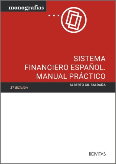 Imagen de Sistema financiero español. Manual práctico