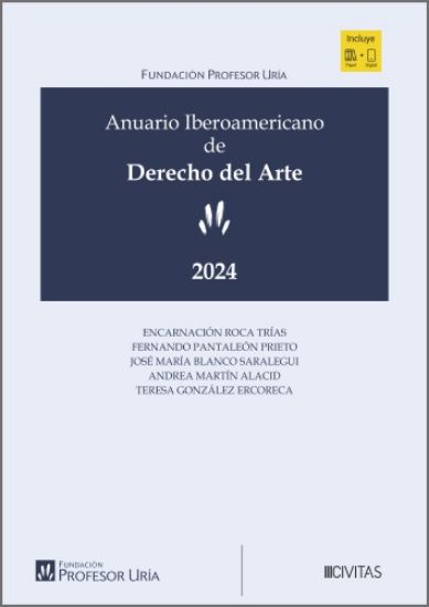 Imagen de Anuario Iberoamericano de Derecho del Arte 2024