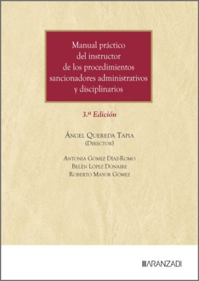 Imagen de Manual práctico del instructor de los procedimientos sancionadores administrativos y disciplinarios