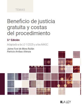 Imagen de Beneficio de justicia gratuita y costas del procedimiento