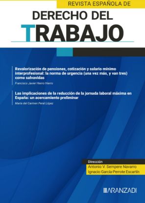 Imagen de Revista Española de Derecho del Trabajo