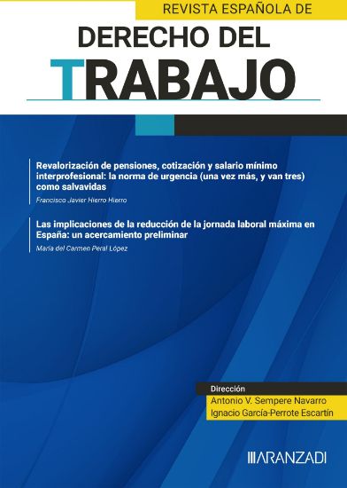 Imagen de Revista Española de Derecho del Trabajo
