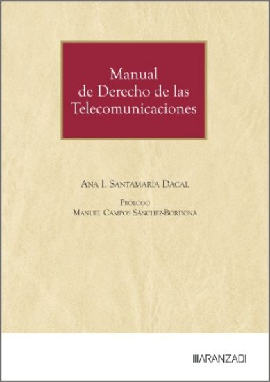 Imagen de Manual de Derecho de las Telecomunicaciones